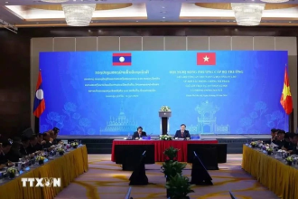 Vietnam, Laos hold ministerial meeting on public security cooperation 